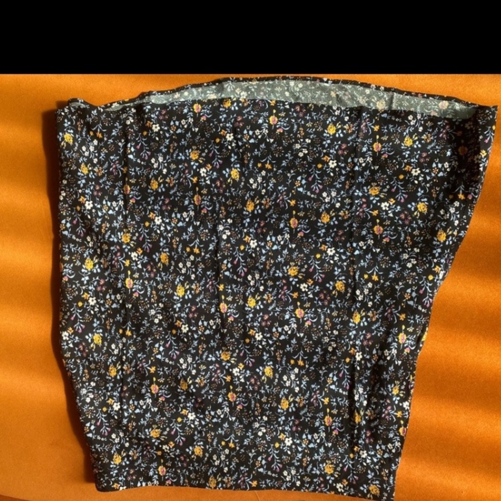 Madewell Floral Mini Slip Skirt
